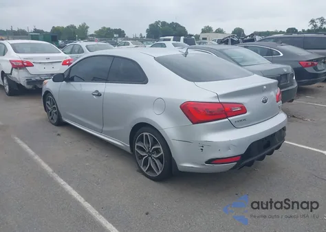 2016 Kia Forte Koup Sx из США, поврежденный, VIN KNAFZ6A33G5623134